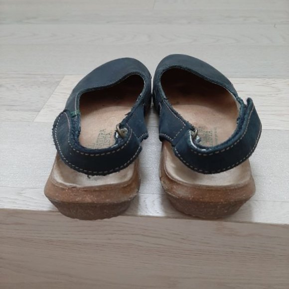 EL Naturalista Womens Wakataua 433 Black Slingback Sandals Size EUR 36 US 5.5-6 - Picture 3 of 5